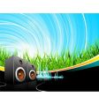 Music illustration vector image