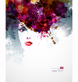 Woman vector image