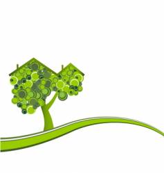 Conceptual ecology theme vector image