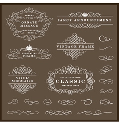 Frames vector image