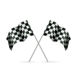 Racing flags vector image