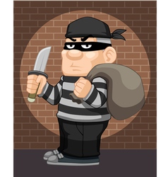 Thief vector image