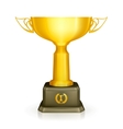 Racing trophy vector image