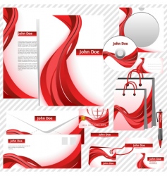 Business templates vector image