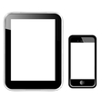 Tablet computer mobile phone vector image