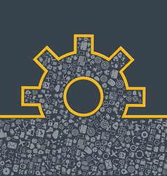 Creative process concept in flat style Creative process concept in flat style vector image