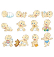 Baby vector image