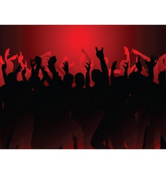 Party crowd vector image