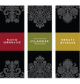 Vertical Labels vector image