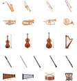 Instruments of the Orchestra vector image