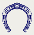 Horseshoe vector image