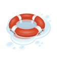 Lifebuoy vector image