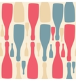 Background with bottles Good for restaurant or bar vector image