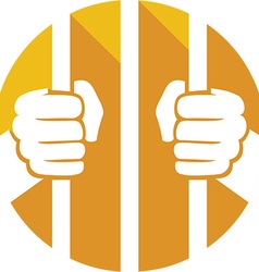 Prison Cell Icon Prison Cell Icon vector image