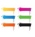 Grunge banners vector image