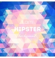 Colorful modern geometric background vector image