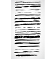 Grunge ink lines vector image