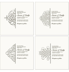 Invitation Template vector image
