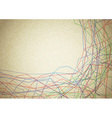 Abstract layered structure on a background vector image