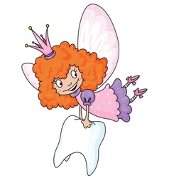 Tooth fairy vector image