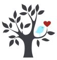 Bird and tree Bird and tree vector image