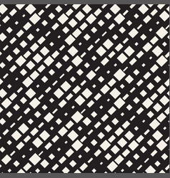 Seamless black and white irregular dash Royalty Free Vector