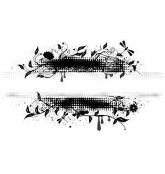 Grunge banner vector image
