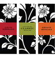 Vertical Labels vector image