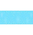 Cool water background with drops vector image
