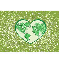 Globe earth icons themes idea design vector image