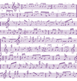 Music note vector image