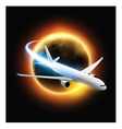 Aircraft vector image
