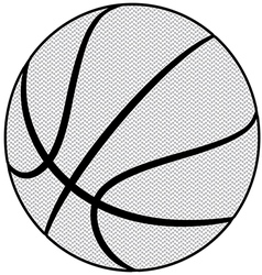 Basketball vector image