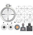 Shooting kit vector image