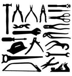 Tool set vector image