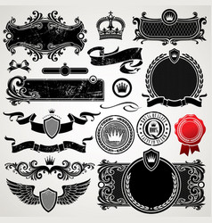 Ornate frames vector image