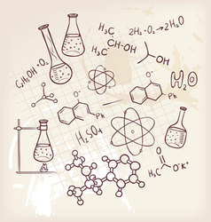 Chemistry vector image