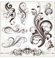 Flourishes vector image