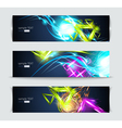 Set of banners and abstract headers Set of banners and abstract headers vector image