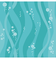 Seamless waves background vector image