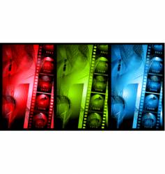 Abstract film vector image