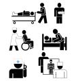 Medical icons vector image