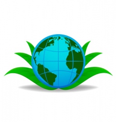 Globe vector image