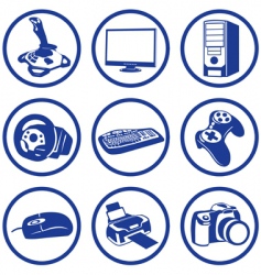 Electronics vector image