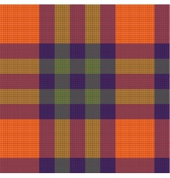 Color fabric plaid Seamless vector image