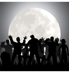 Zombies vector image
