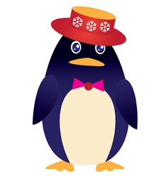 Penguin vector image