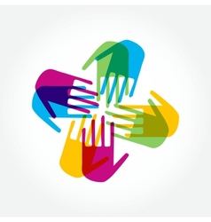 People Connected icon vector image