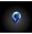 Map pointer vector image