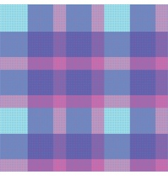 Color fabric plaid Seamless vector image